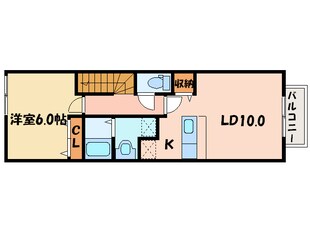 アンジュ・ドルミールの物件間取画像